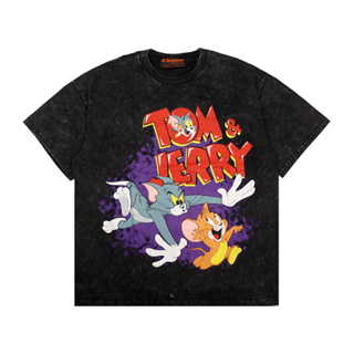 เสื้อยืด ลาย Kkontener TOM &amp; JERRY โอเวอร์ไซซ์