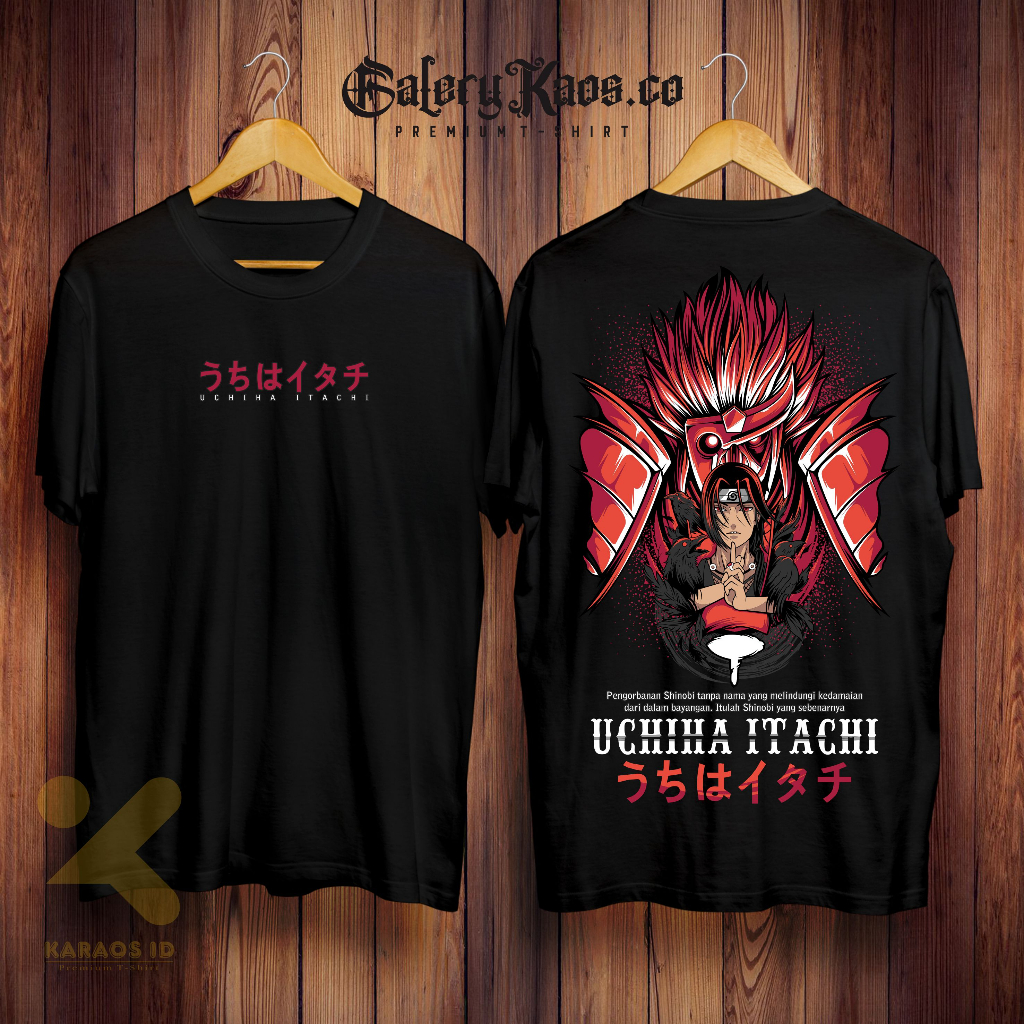 เสื้อยืด Uciha Itachi Premium Distro