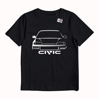 เสื้อยืด ลาย Honda Civic EF Hologram สําหรับยานยนต์