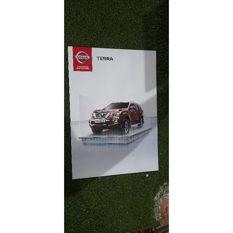 โบรชัวร์รถยนต์ Nissan Terra 4 หน้า