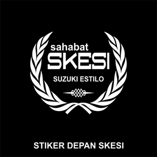 สติกเกอร์ SKESI ด้านหลัง Suzuki Tiedye (ของแท้)