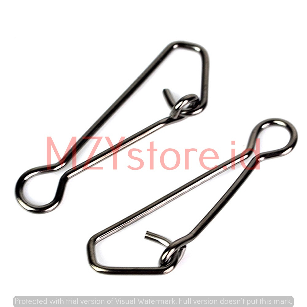 Snap Fishing Hooked 10 ชิ้น Hook Pin Connector