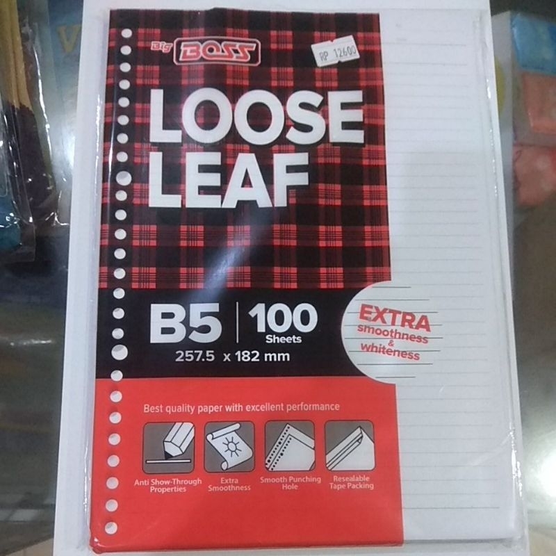 ใบหลวม B5 BIG Boss**