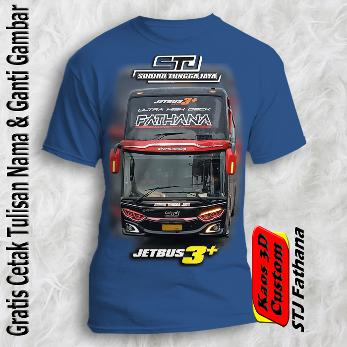 เสื้อยืด Om Basuri Tellet Bus Mania / เสื้อ STJ Fathana Bus / STJ Fathana Tellet Bus Clothing