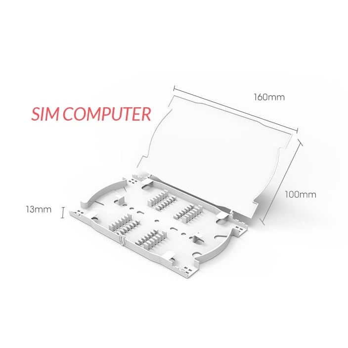 CASSETE 12 CORE CASSETTE 12 CORE SPLICE TRAY 12 CORE FIBER OPTIC