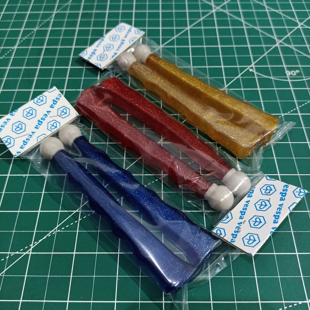 Vespa VBB VNB VBA ฝาครอบมือจับกลิตเตอร์