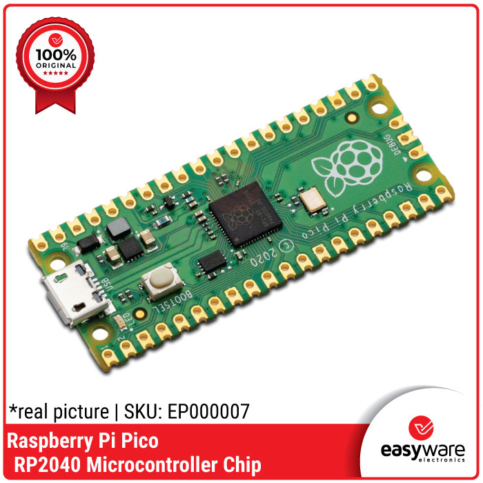 Raspberry Pi Pico RP2040 ไมโครคอนโทรลเลอร์