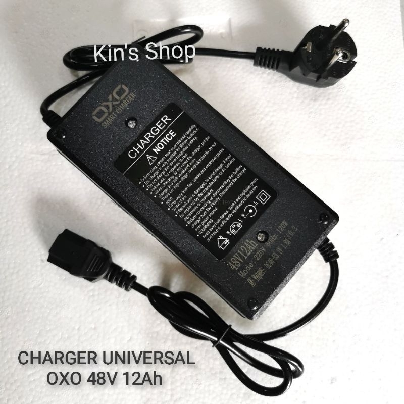 ELECTRIC BIKE CHARGER 48V 12AH 48V 20AH OXO UNIVERSAL UWINFLY EXOTIC