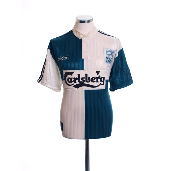 เสื้อแข่งลิเวอร์พูล 1995 AWAY PRINTING