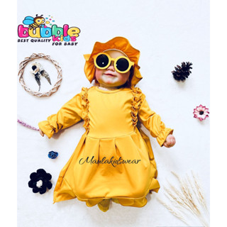 Sabrina Gamis Free Ciput ผ้าฝ้าย แฟชั่น สําหรับเด็กผู้หญิงมุสลิม 0-4 ปี