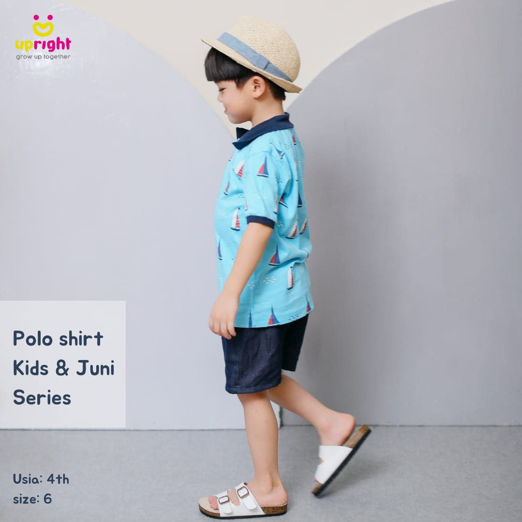 เสื้อโปโล KIDS UPRIGHT