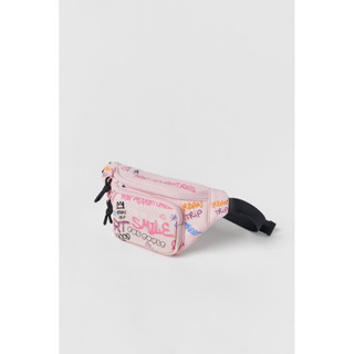 Zr กระเป๋าคาดเอว พรีเมี่ยม ลายกราฟฟิตี้ WAISTBAG