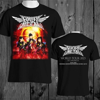 Babymetal เสื้อยืดทัวร์ดิ