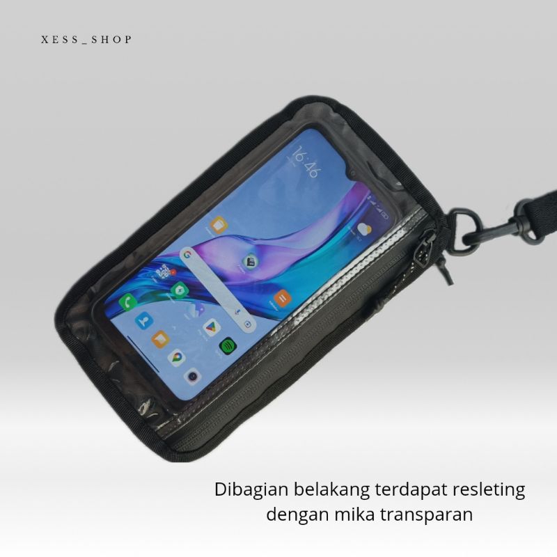 HP Hanging Wallet Sling Pouch Suliz กันน้ําห้อยคอกระเป๋าโทรศัพท์มือถือ – โปรปัง