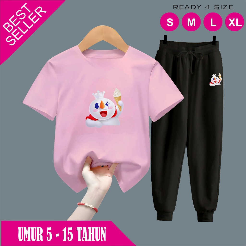Mixue Kids Jogger Set 5-15 Years