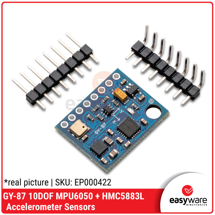 GY-87 GY87 GY 87 10 แกนเซ็นเซอร์ 10DOF MPU6050 HMC5883L BMP180 โมดูล