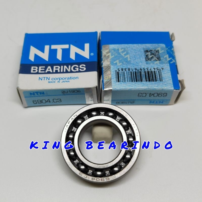 BEARING 6904 TN 6904 C3 TN WITH COVER 20X37X9