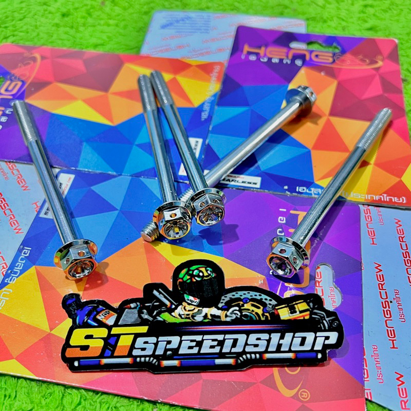 Probolt Bolt M 8 x 110 เกลียว 12 x 110 ดอกไม้โครเมี่ยมสแตนเลส