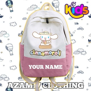 กระเป๋าเป้สะพายหลัง ลายการ์ตูน Cinnamoroll สําหรับเด็กอนุบาล