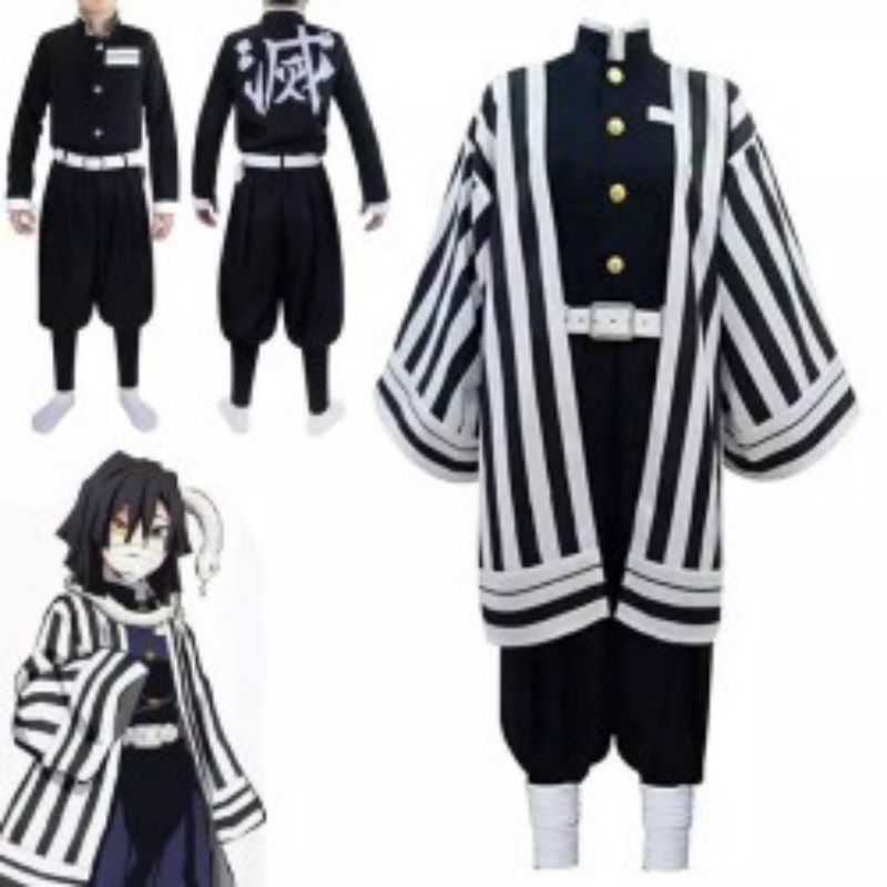 Iguro OBANAI คอสเพลย์ COSTUME/DEMON SLAYER/KIMETSU NO YAIBA/KIMETSU NO YAIBAUME COSTUME/IGURO OBANAI