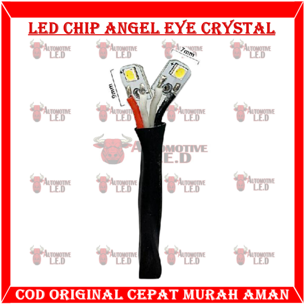 ต้นฉบับ LED CHIP RING CRYSTAL BMW LED CHIP ANGEL EYE CRYSTAL SHROUD BMW LED RING LED LAMP CHIROUD BM