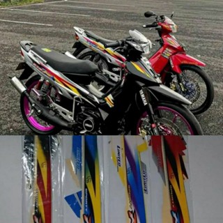 สติกเกอร์ F1ZR limited edition Striping ori F1ZR อุปกรณ์เสริม สําหรับรถจักรยานยนต์ F1ZR