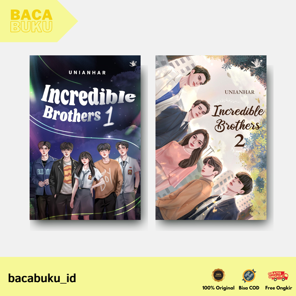 NB - NOVEL INCREDIBLE BROTHERS 1 & INCREDIBLE BROTHERS 2 โดย Unianhar