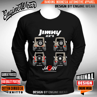 เสื้อยืด พิมพ์ลายรถยนต์ jimny SJ410 LJ80 JB74 Jeep Offroad suzuki jimny katana