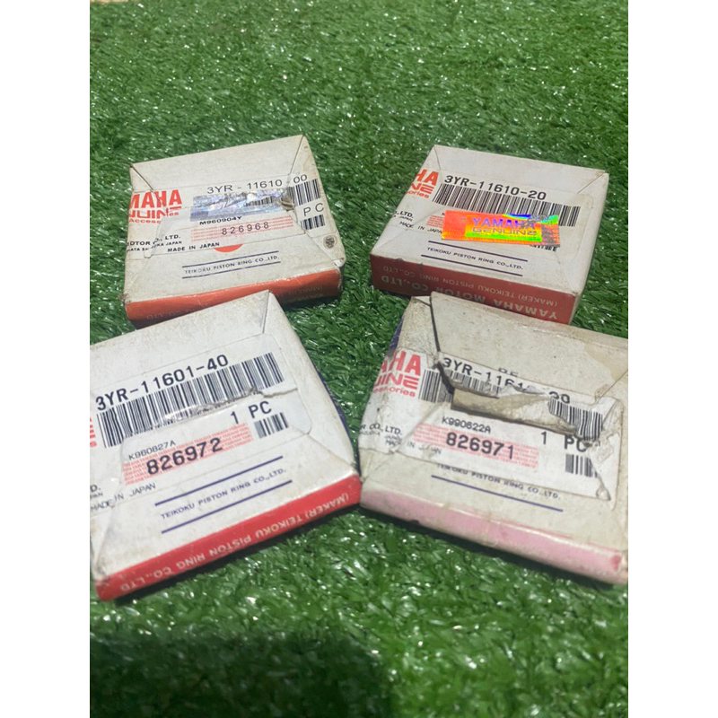 แหวนลูกสูบ Yamaha FORCE 1 F1Z F1ZR OS 50 3YR-11610-00 3YR-11610-20 3YR-11610-30 3YR-11610-40