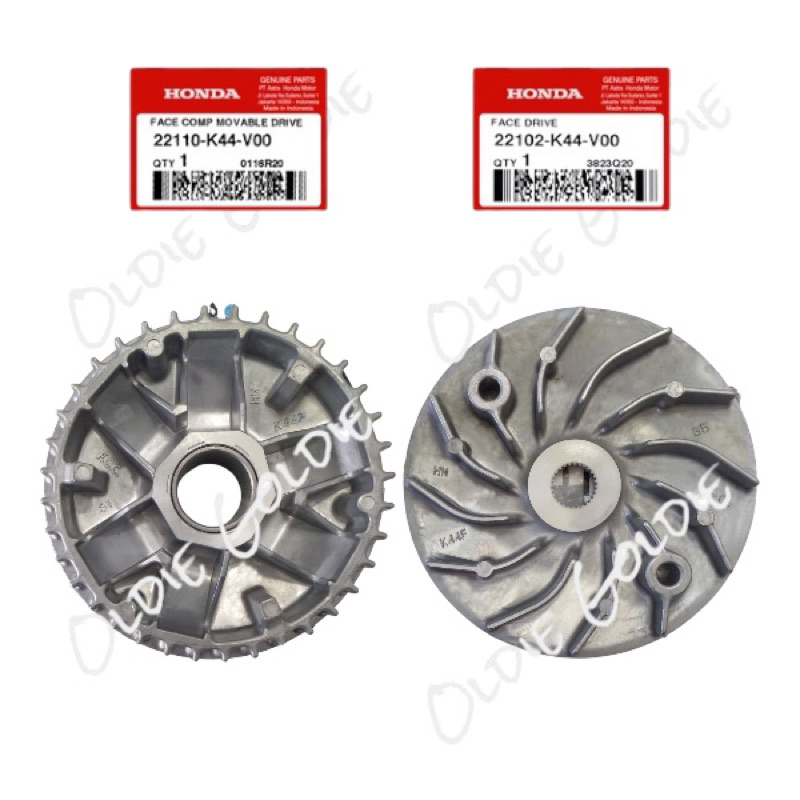 22102-K44-V00 22110-K44-V00 CVT พัดลม Roller Housing Beat Pop Eco Street Scoopy Vario 110 Fi eSP