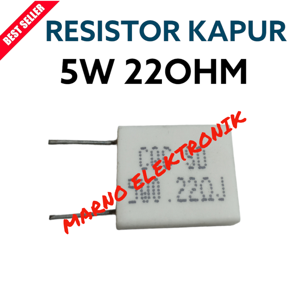 NOBEL LIME RESISTOR 5W 0.22OHM 5W 0.22 OHM 0.22 OHM ORIGINAL