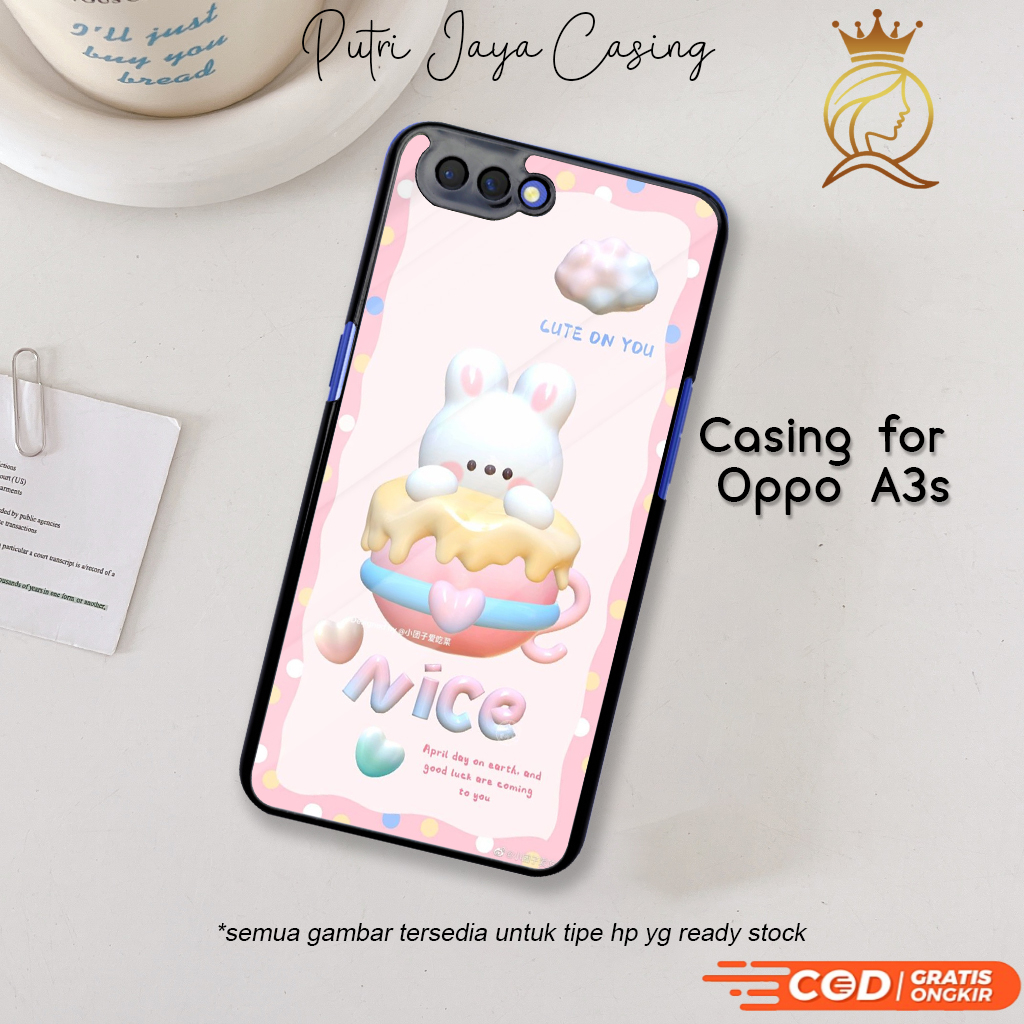 HP Oppo A3sเคสโทรศัพท์Oppo A3sกรณีOppo A3s Motif 08 น่ารักล่าสุดกรณีCoolน่ารักกรณีอะนิเมะกรณีอะนิเมะ