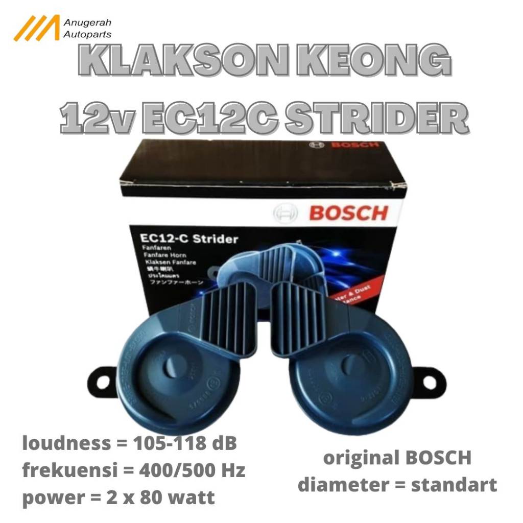BOSCH 12V EC12C STRIDER HORN