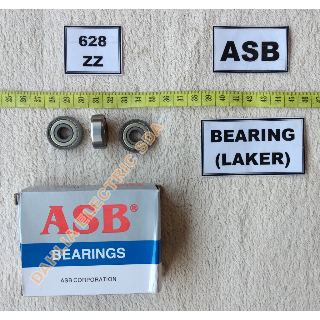 BEARING (LAKER) 628 ZZ ASB