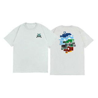 เสื้อยืด ลาย Minecraft World Editions