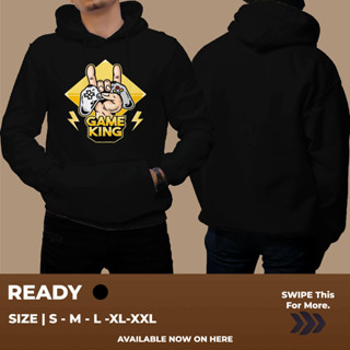 เสื้อแจ็กเก็ตกันหนาว พิมพ์ลาย Game KING HODDIE สําหรับผู้ชาย