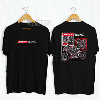 เสื้อยืด ผ้าฝ้าย พรีเมี่ยม ลาย Yamaha R15 SPEED HUNTERS Bikers 30s สําหรับผู้ชาย และผู้หญิง