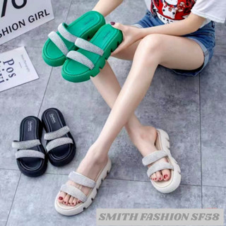 รองเท้าแตะ Eva พรีเมี่ยม น้ําหนักเบา สวมใส่สบาย แฟชั่นสําหรับผู้หญิง Sf58 55