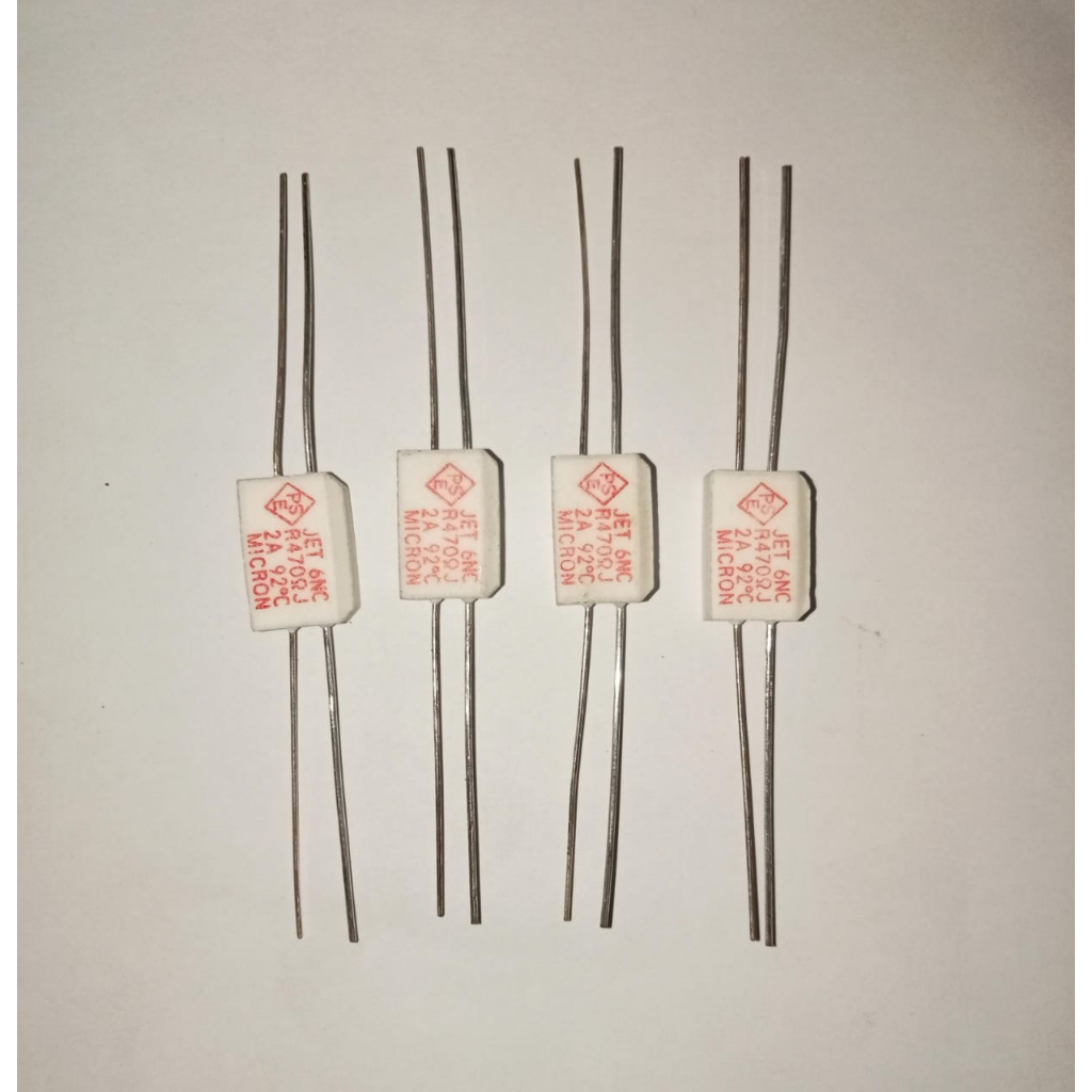 10 ชิ้น Resitor Jet 6NC R470J 2A 92 องศาไมครอน