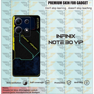 Garskin โทรศัพท์มือถือ โน้ต INFINIX NOTE 30 ชิ้น สีดํา 2 ชิ้น