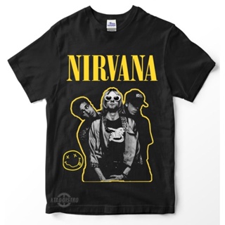 เสื้อยืด NIRVANA LIVE 94 In Utero tour Premium kurt cobain grunge กลิ่นเหมือนวัยรุ่น