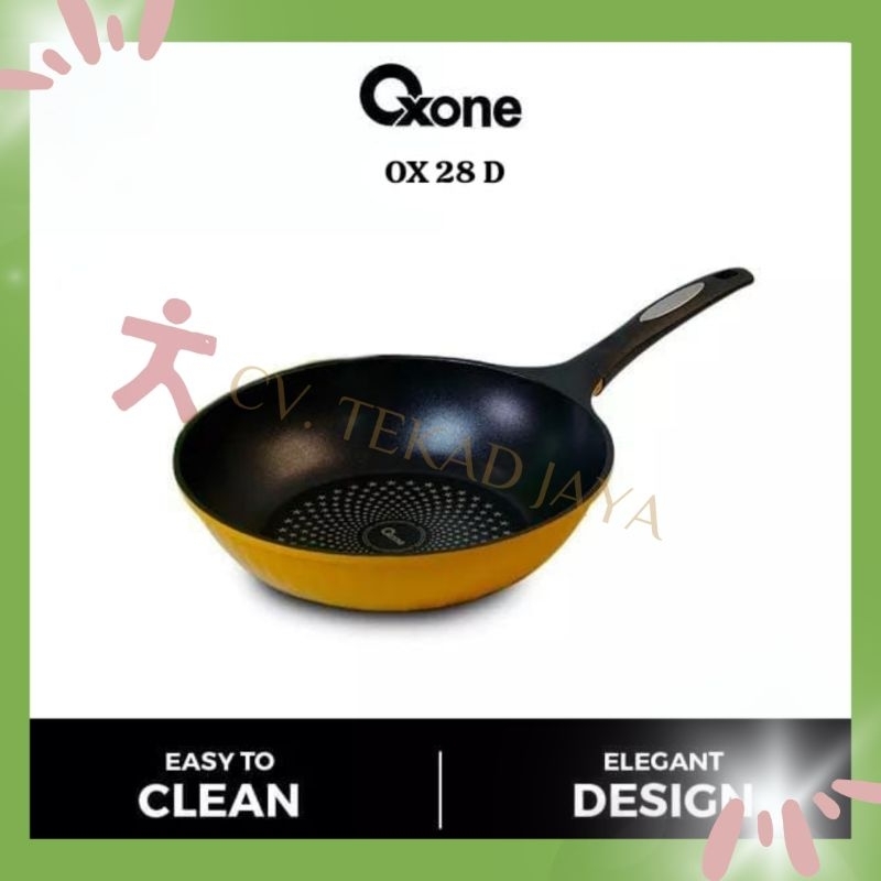 Master Pan กระทะเคลือบเพชร Pan Oxone OX 28D