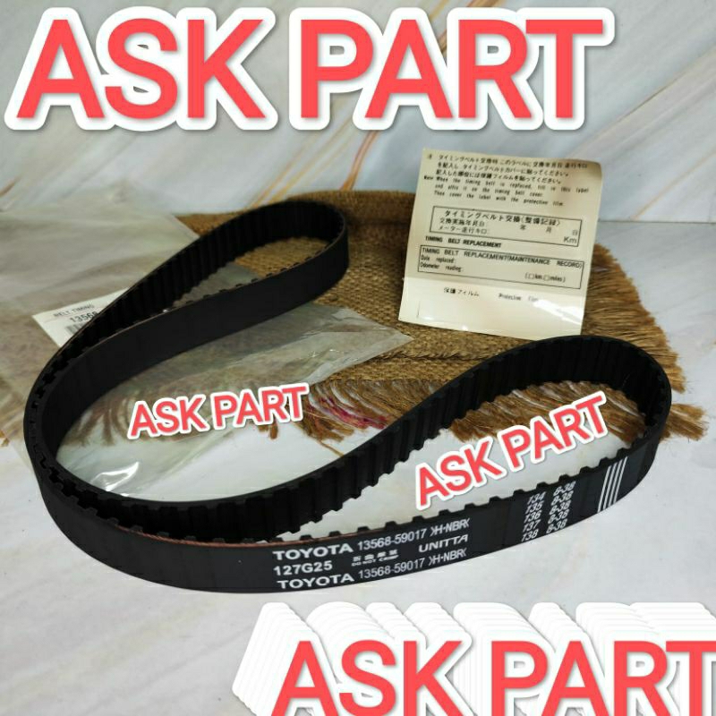 TIMING BELT HIACE DIESEL LH11 ORIGINAL