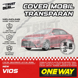 ใหม่ VIOS LIMO ผ้าคลุมรถยนต์ พลาสติกใส แบบหนา กันน้ํา