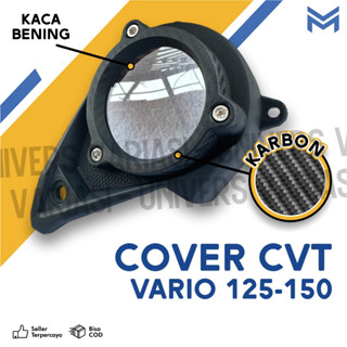 ฝาครอบมอเตอร์อะคริลิคใส ปรับได้ สําหรับ VARIO ALL NEW 125-150 CVT Cover/VARIO ALL NEW 125-150 CVT Cover 2018-2022/ VARIO 125/150 LED NEW 2018-2022 AIR DUCK Cover ALL NEW VARIO 125 Tool Pnp Just Adjust Pnp