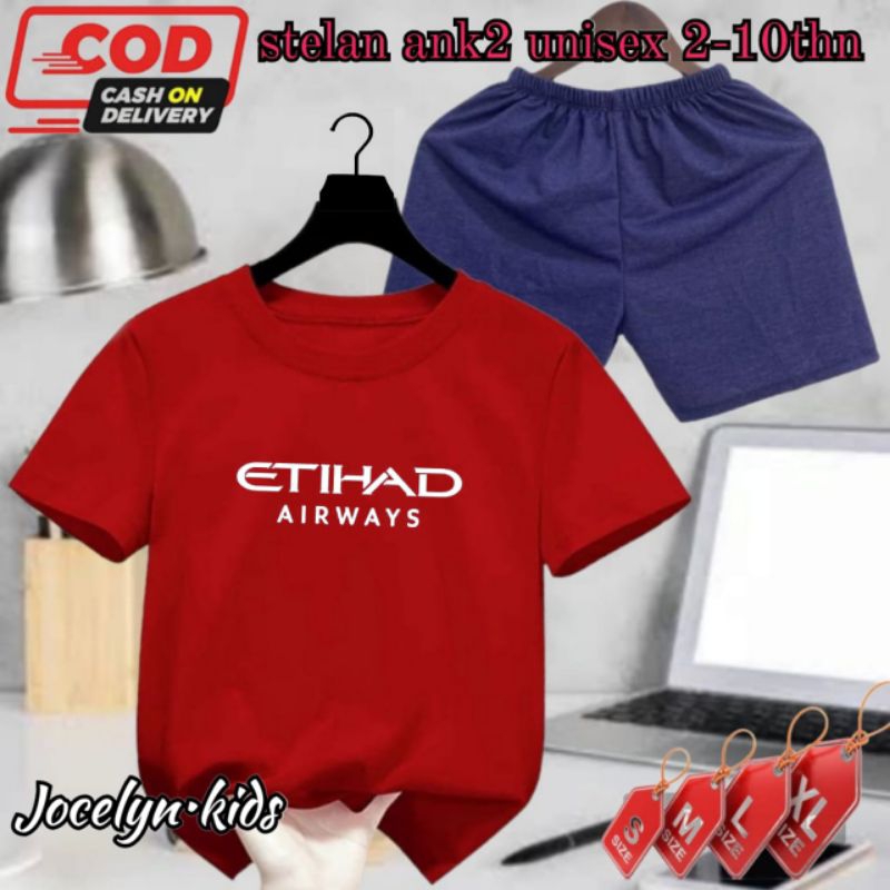 ชุดเด็ก OB+ CPK สําหรับอายุ 2-10 ปี พร้อมโลโก้ ET1H4DD