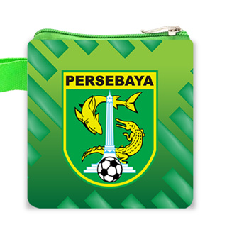 Persebaya กระเป๋าสตางค์ กระเป๋าใส่หนังสือเดินทาง แผ่นรองเมาส์ ลายฟุตบอล