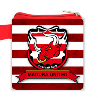 Madura UNITED กระเป๋าสตางค์ กระเป๋าใส่หนังสือเดินทาง แผ่นรองเมาส์ ลายฟุตบอล