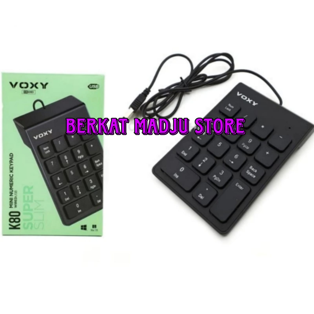 คีย์บอร์ด NUMERIC VOXY K80 / คีย์บอร์ด NUMERIC K80 / NUMERICK