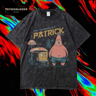 เสื้อยืด ลาย KAOS OVERSIZED KAOS WASHED Oversize KAOS MY NEIGHBOR PATRICK VINTAGE